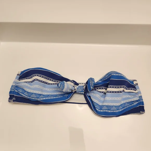 Lemlem Womens Eshal Printed Bandeau Swim Top Separates - Picture 2 of 5